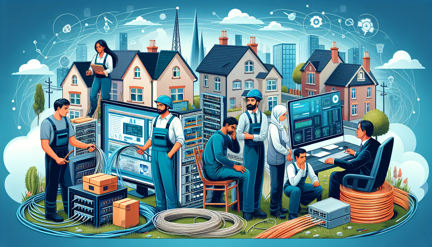 Подключение домашнего интернета Билайн: Подготовка квартиры и процесс монтажа